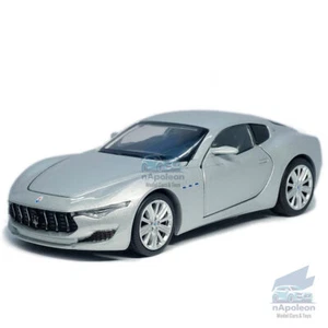 1:32 Maserati Alfieri Model Car Alloy Diecast Toy Vehicle Collection Gift Silver - Picture 1 of 12