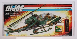 Vintage Dragonfly Helicopter Vehicle MIB C-9 AFA 80 Q - Picture 1 of 2