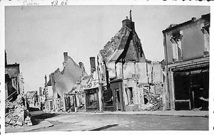 45 SULLY-SUR-LOIRE RUINES DESTRUCTION CARTE PHOTO GUERRE 1939/45 JUIN 1940 - Picture 1 of 2