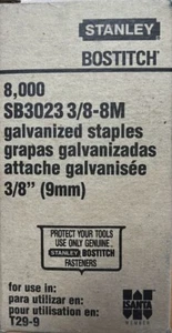 Grapas Stanley Bostitch SB3023 3/8 mm. Fit Bostitch T29-9 - Imagen 1 de 2