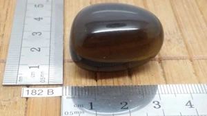 OBSIDIENNE FUMEE pierre roulée de QUALITE mineraux lithotherapie reiki esoterism - Picture 1 of 2