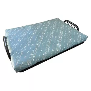 Cubierta de futón tamaño completo, protector de colchón, fundas de cama, rayas azules 40 - Imagen 1 de 2