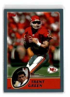 2003-Topps -#34-Trent Green -Kansas City Chiefs - Image 1 of 2