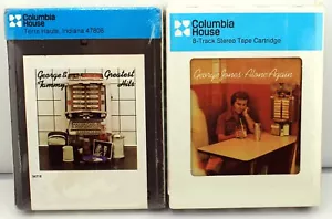 (2) George Jones / Tammy Wynette" 8 TRACK TAPES SEALED NEW! Country Music - Imagen 1 de 7