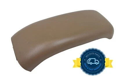 1997-2004 Oldsmobile Bravada Curved Center Console Tan Armrest Top Lid OEM - Image 1 of 4