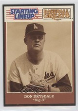 1989 Starting Lineup Cards Baseball Greats Don Drysdale HOF