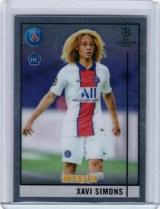 2020-21 Topps Chrome Merlin #87 Xavi Simons PSG Rookie (ref 143459) - Picture 1 of 2