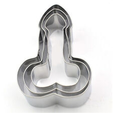 Stainless Steel Willy Penis Cookies Cutter Baking Biscuit Fondant Cake MoldK7