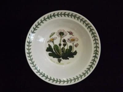 Portmeirion Botanic Garden Daisy Oatmeal Bowl 6 3/4" 1972 Trophy Stamp EXC - Image 1 of 4