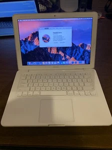 Apple Mac Book Os Sierra Version 10.12.6 13.3 " Inches white - Picture 1 of 5