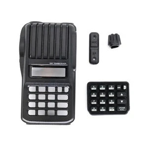 Front Outer Case Housing Cover Silicone Keyboard Kit for IC-V80E Walkie Talkie A - Zdjęcie 1 z 9