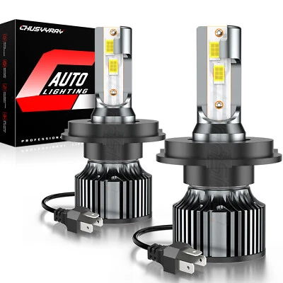 H4 9003 LED Headlight Bulbs High Low Beam For Hyundai Accent 2000 2001 2002-2021 - Image 1 of 4