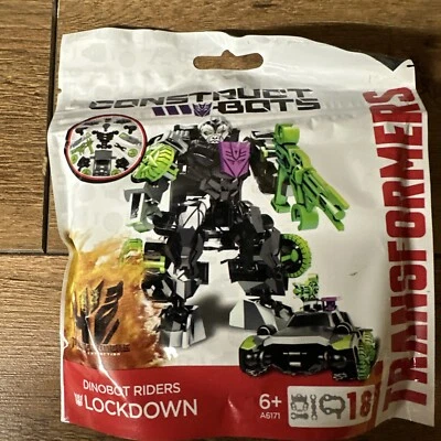 TRANSFORMERS - CONSTRUCT-BOTS - DINOBOT RIDERS - LOCKDOWN - Image 1 of 4