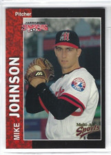 1998 Harrisburg Senators (Double-A Montreal Expos) Mike Johnson