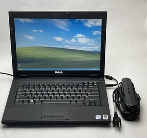 Dell Latitude E5400 14" Windows XP Laptop Vintage (120gb SSD, Core 2 Duo, DVDRW) - Picture 1 of 9