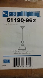 SeaGull Lighting 61190-962 One Light Mini Pendant Brushed Nickel - Bild 1 von 2