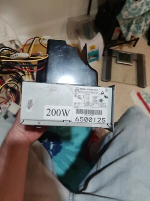 ATX202-3515 ASTEC POWER SUPPLY WITH EXTERNAL FAN 200W 20 PIN ATX - Image 1 of 4