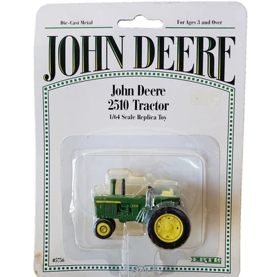Tractor diecast Ertl John Deere 2510 1:64 Foto 1 de 4