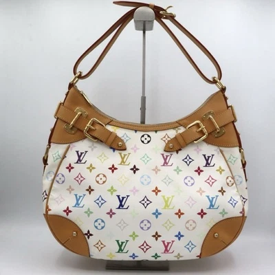 LOUIS VUITTON Bolso de Hombro Greta Multicolor Blanco, M40195 Foto 1 de 4