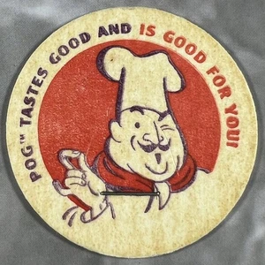 Chef POG Milkcap Vintage 90's Retro Hawaiian Staple - Picture 1 of 2