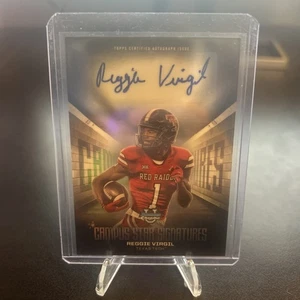 Bowman U 2025 cromo Reggie Virgil Campus Star Signatures automático #CSS-RV - Imagen 1 de 2