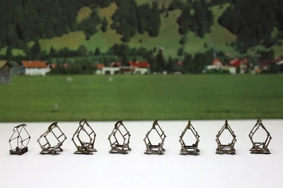 BTTB,Zeuke,Herr TT Elektrolok Stromabnehmer 8 Stück ohne Ovp Nr.5368 - Bild 1 von 4