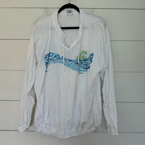 Crazy Shirts Hawaii Original Women’s XL White Pullover Top - Picture 1 of 5