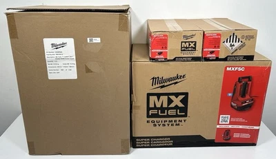 Paquete de fuente de alimentación, batería y cargador Milwaukee MXF002-2XC MX FUEL 3600W/1800W Foto 1 de 4