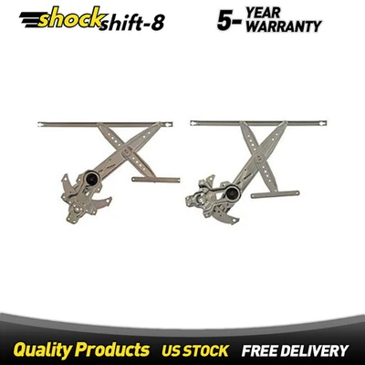 2X regulador de ventana delantero izquierdo+derecho para Honda Civic 1996-2000 Dorman Foto 1 de 2