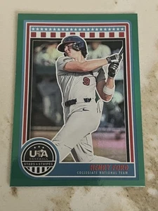 Henry Ford 2025 Panini Stars & Stripes USA Baseball Green Prizm Parallel #73 - Bild 1 von 2