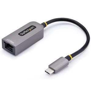 StarTech USB-C to Ethernet Adapter Cable , USB 3.0 Type-C 2.5/1G Multi Speed - Picture 1 of 4