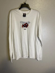 Spider Man Marvel Spider-Man Huf Tee Shirt Long Sleeve Size L - Picture 1 of 9
