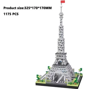 Eiffelturm Paris 1175 Teile - Bauset Lernpuzzle Kinder  - Bild 1 von 5