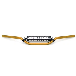 Renthal Streetfighter 22mm Handlebar Gold for Honda CR 80 R 80-07 - Picture 1 of 7