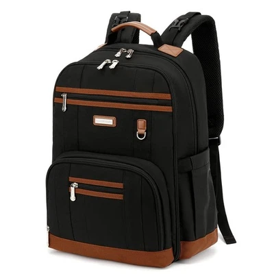 Bebe Mochila Pañalera Panalera Bolso De Pañales para Biberones Viaje Impermeable Foto 1 de 4