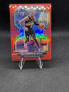 2021-22 Panini Prizm - Dejounte Murray #231 Red Prizm /299 - Picture 1 of 2
