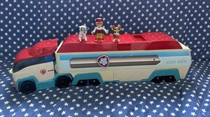 Paw Patrol Patroller Transporter Truck Control Centre HQ Vehicle & Toy Figures - Picture 1 of 21