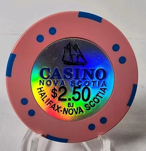 CASINO NOVA SCOTIA $2.50 Hotel Casino Gaming Poker Chip Halifax - Nova Scotia - Bild 1 von 2