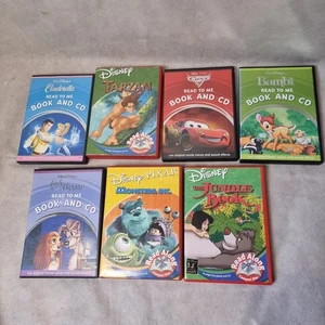 Disney Read To Me Book & CD' s x 7 - Foto 1 di 13