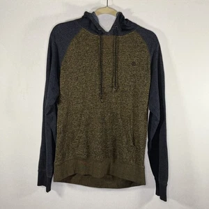 Sudadera con Capucha Pullover Vintage Element Skateboard Marrón Azul Marino Talla L Skate Grunge Y2K 2000 - Imagen 1 de 5