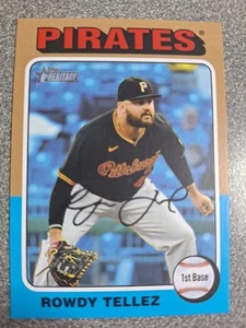 2024 Topps Heritage High Number - Rowdy Tellez #522 P225 - Picture 1 of 2