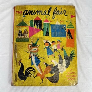 VTG Giant Golden Book The Animal Fair Alice & Martin Provensen 1st Ed/Print 1952 - Picture 1 of 17