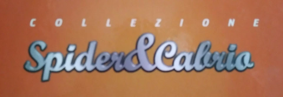 SPIDER & CABRIO SCEGLI DAL MENU A TENDINA  - Immagine 1 di 1