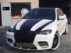 BMW X6 e71 e72 Tinted Film Headlamps Headlights Head Lamps Lights Overlays for - Picture 1 of 2