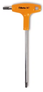 Chiave brugola maschio esagonale piegata a T con impugnatura ergonomica BETA 96T - Foto 1 di 2