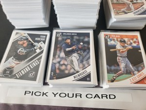 2018 PANINI DONRUSS SINGLES "PICK YOUR CARD" BASE SP'S