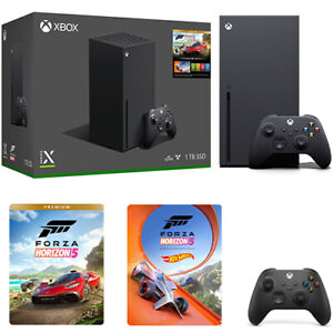 Xbox Series X Forza Horizons 5 Bundle + Extra Xbox Wireless Black Controller