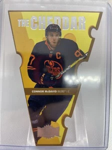 2021-22 Metal Universe Connor McDavid The Cheddar SP Oilers #TC-1 STAMPA ERRATA - Foto 1 di 2