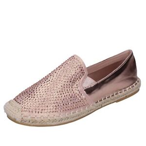 Women's shoes SARA LOPEZ 6 (EU 36) sneakers pink textile leather DT452-36