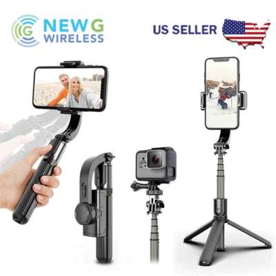 Handheld Stabilizer Mobile Phone Selfie Stick Holder Adjustable Stand Gimbal L08 - Image 1 of 2